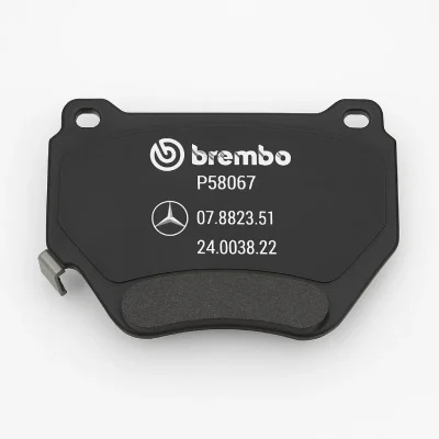 لنت ترمز جلو مرسدس بنز برمبو p50067